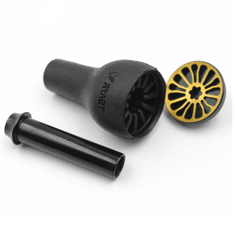 Bouton noir en TPE 27 mm compa - Shimano Reel Stradic avis et prix